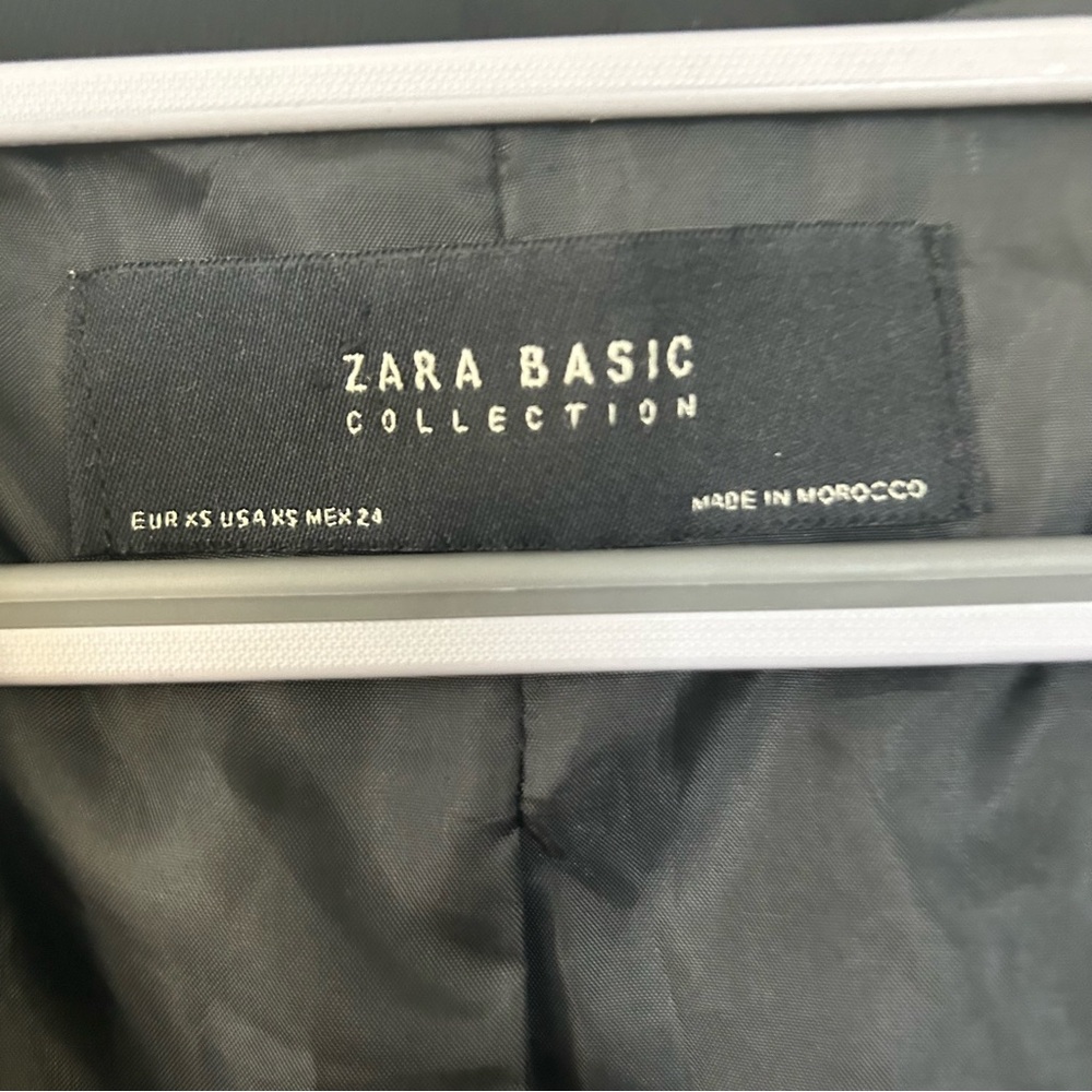 Zara Basic Bomber Jacket Euc - image 6